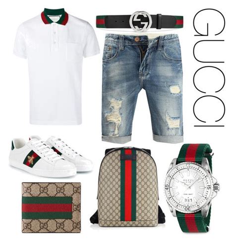 gucci summer outfit mens|casual men gucci outfits.